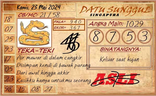 SYAIR SGP VIP